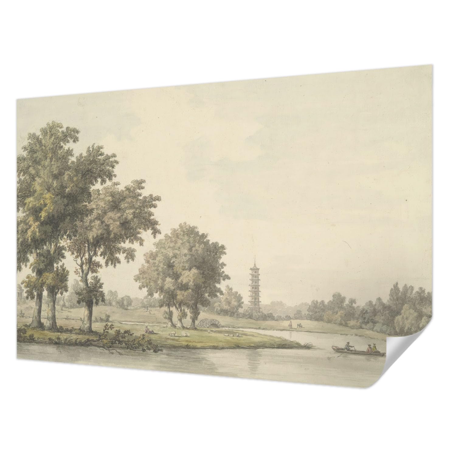 Décor mural adhésif chambre à coucher Tulup décoration intérieure salon moderne 104x70 cm