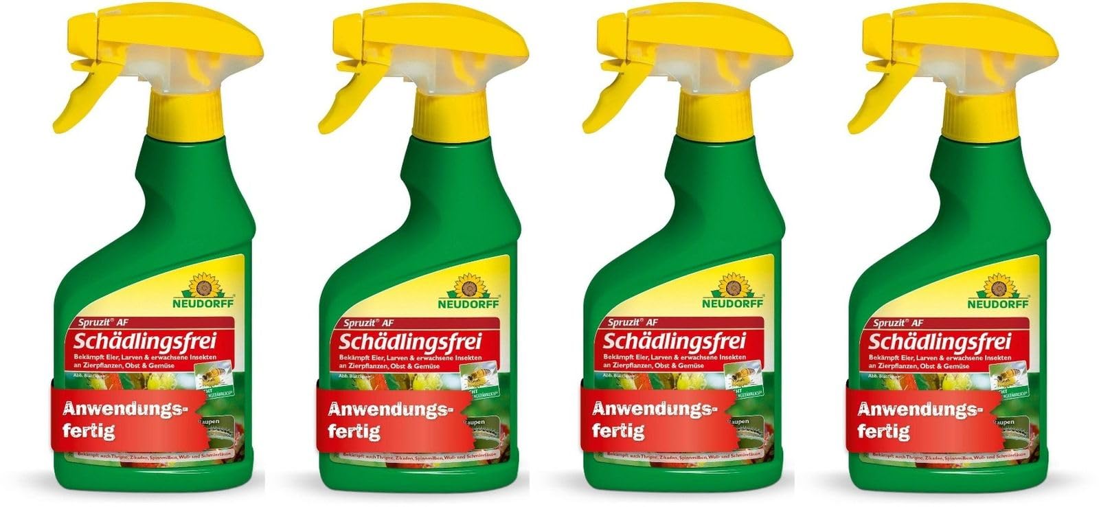 4 X 250ml Spruzit Schädlingsfrei AF