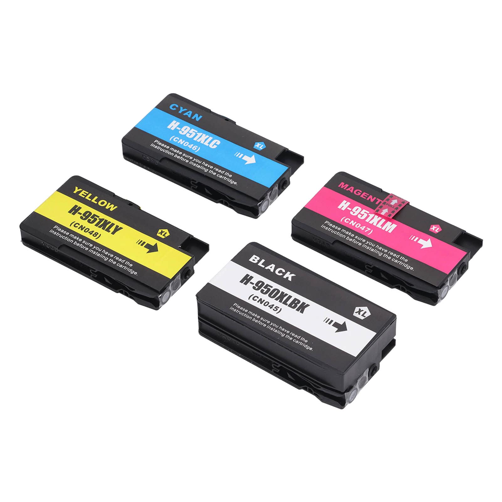 Domary Confezione da 4 Cartucce D'inchiostro, Sostituzione Ad Alta Resa per | 1000 Pagine Nere, 700 Pagine a Colori, Materiale ABS, per Officejet Pro 8600 8610 8620
