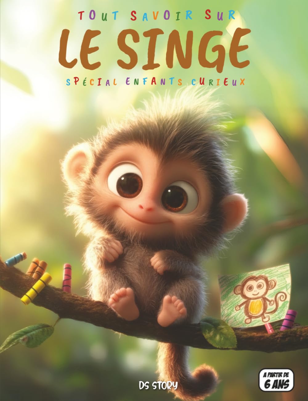 Tout savoir sur les Singes – Spécial enfants curieux: Découverte, aventures et jeux pour les jeunes explorateurs de la jungle