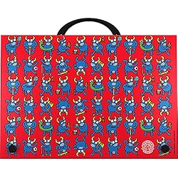 Grafoplás 37402432. Maletín Escolar con Asa, Polipropileno, Colección Katuki Saguyaki, Bull