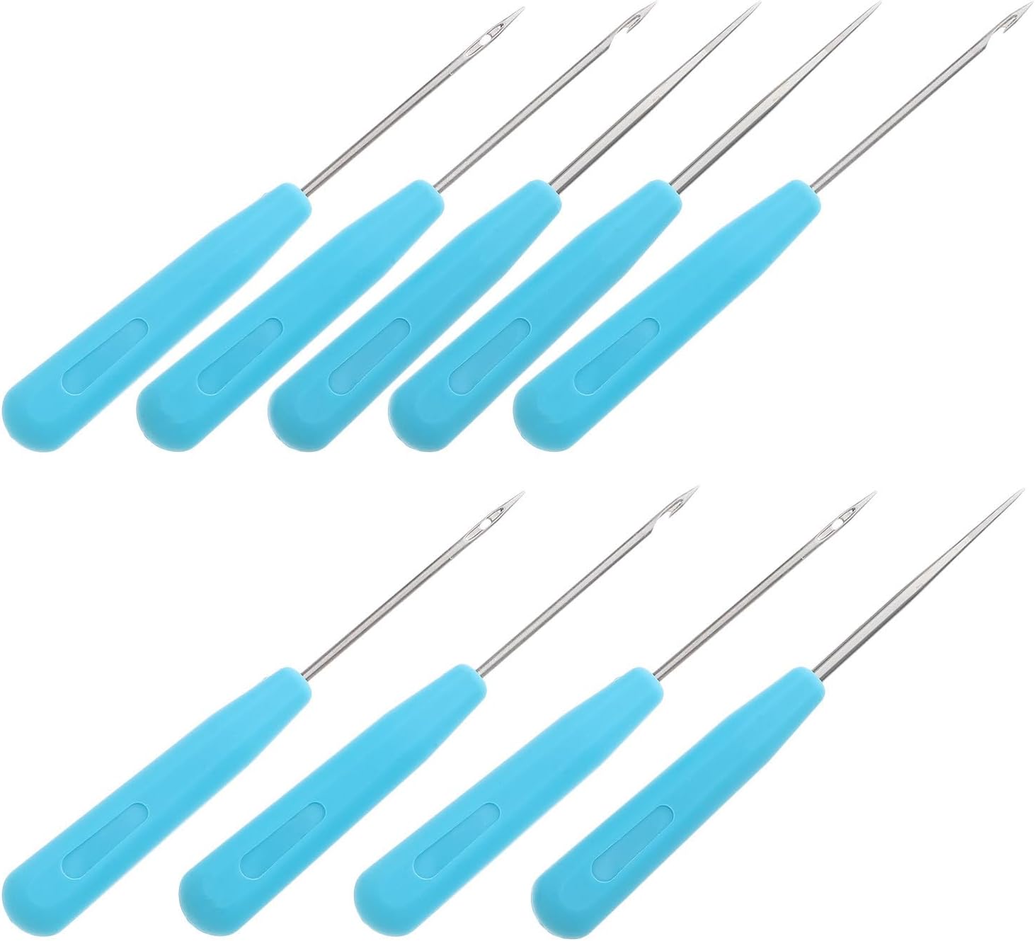 9 Pcs Sewing Awl Kit for Fabric and Vinyl Crafting