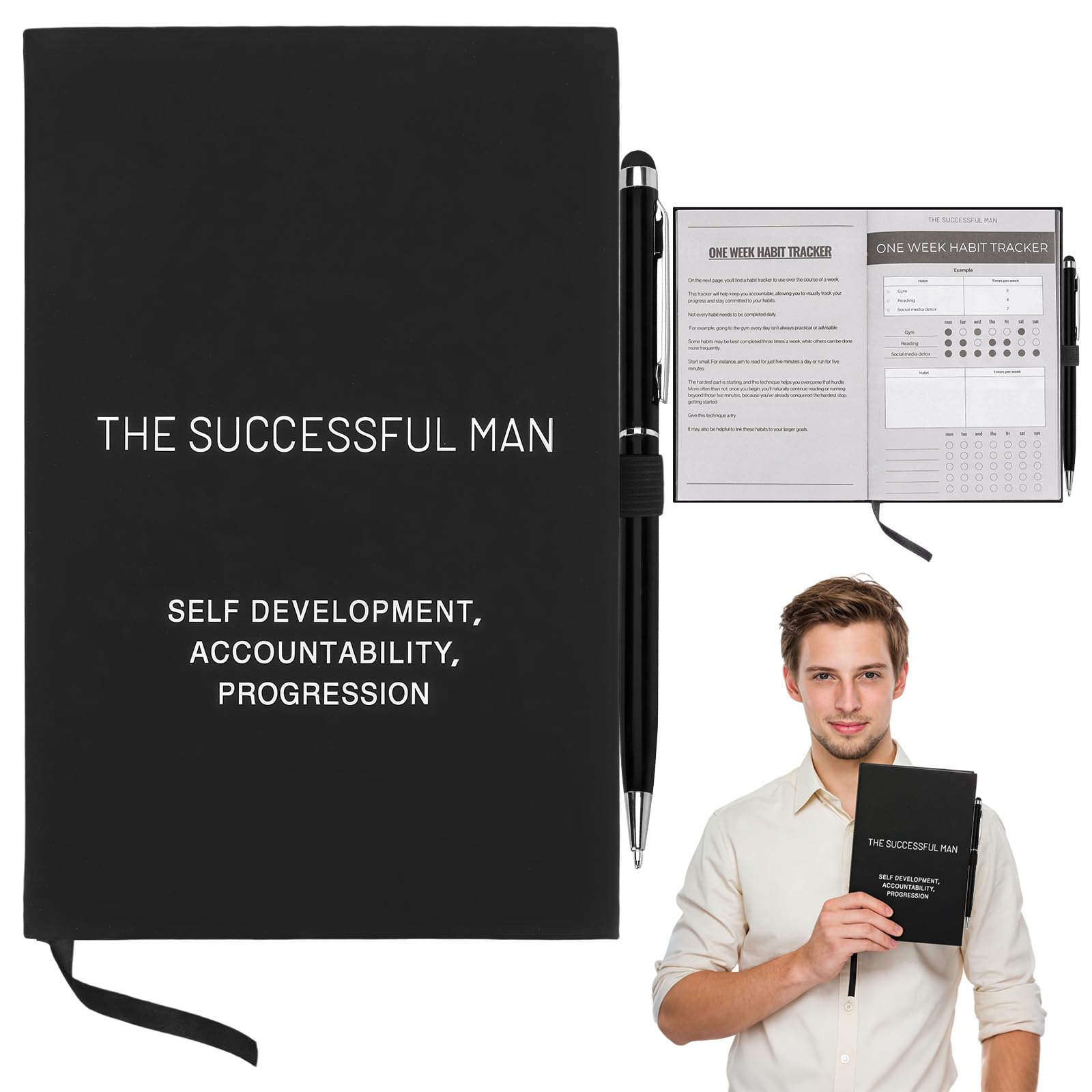 Photo 1 of Sthxyfaith Successful Man Journal for Self Development