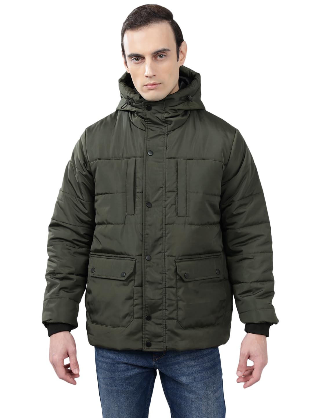 Solid Full Sleeves Hooded Neck Regular Fit Men Casual Jacket l Casual Winter Jackets for Men l Mens Jackets for Winter Wear (P_MJKT00259)-image-39