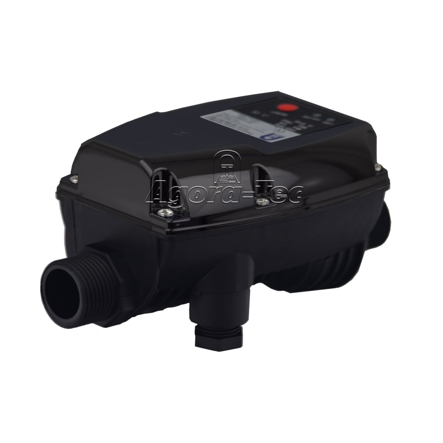 Agora-Tec® Durchflusswächter AT-DW-5 ohne Kabel, Pumpen Druckschalter zur Pumpensteuerung für Kreisel-, Tauch- Tiefbrunnenpumpen mit max: Betriebsdruck von 10 bar