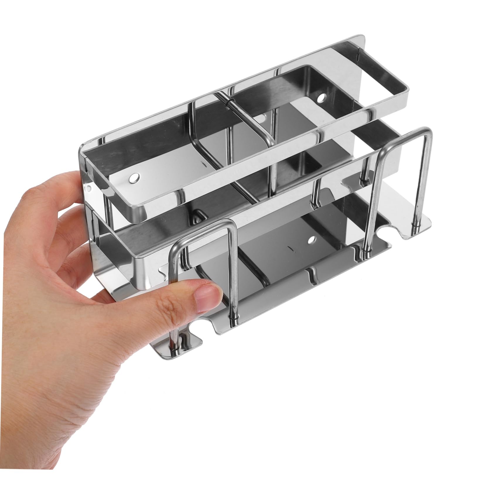 Cabilock 5 Soportes para Cepillos De para Baño Sin Necesidad De Herramientas Organizador De Fácil Montaje En Pared.