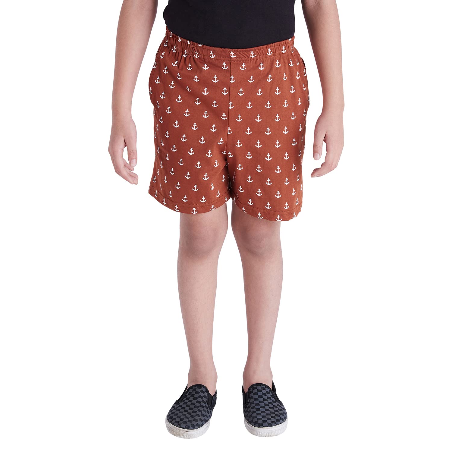 Cuteiz Fashion Boy's Regular Fit Cotton Shorts