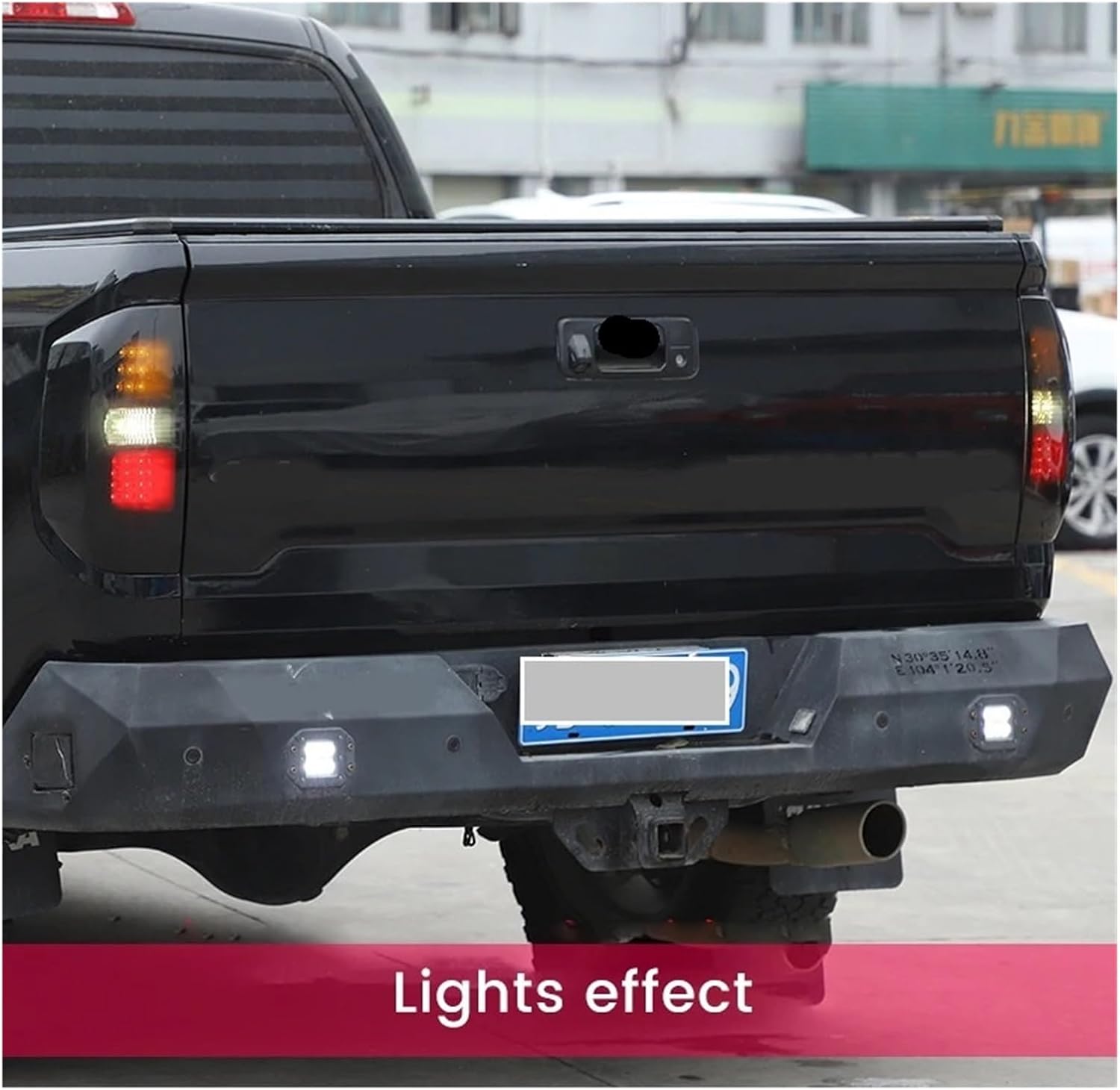 2Pcs Compatible For Toyota 2014-2020 Car Smoked Black Rear Tail Light Decor Cover Taillight Lamp Trim Garnish Lamp Hoods