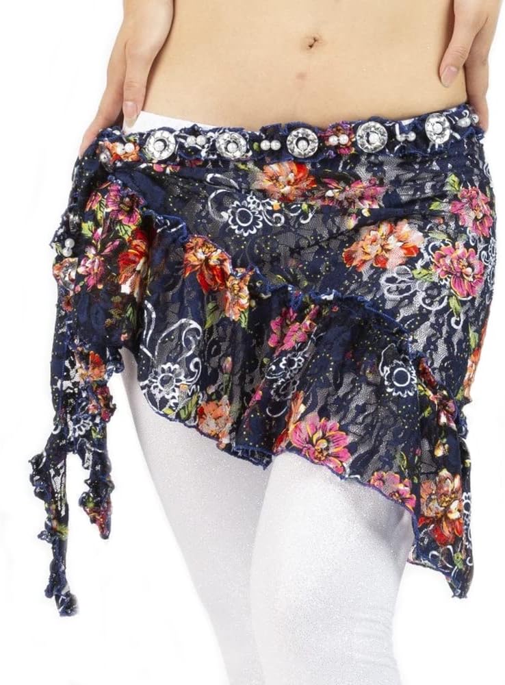 HYCYYFC Belly Dance Hip Scarf Belly Dance Waist Scarf Latin