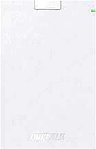 BUFFALO USB 3.1 (Gen.1) Portable Hard Drive Standard Model White 1TB HD-PCG1.0U3-BWA