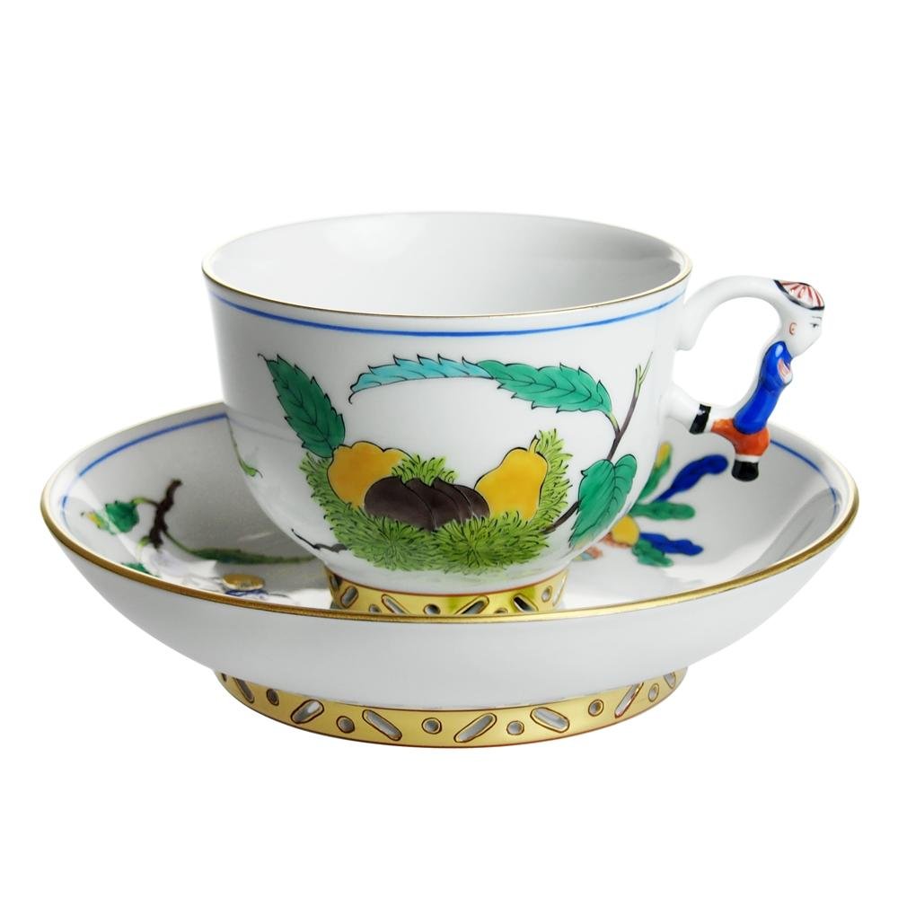 Amazon | ヘレンド (HEREND) シノワズリ KUT 九谷 ティーカップ