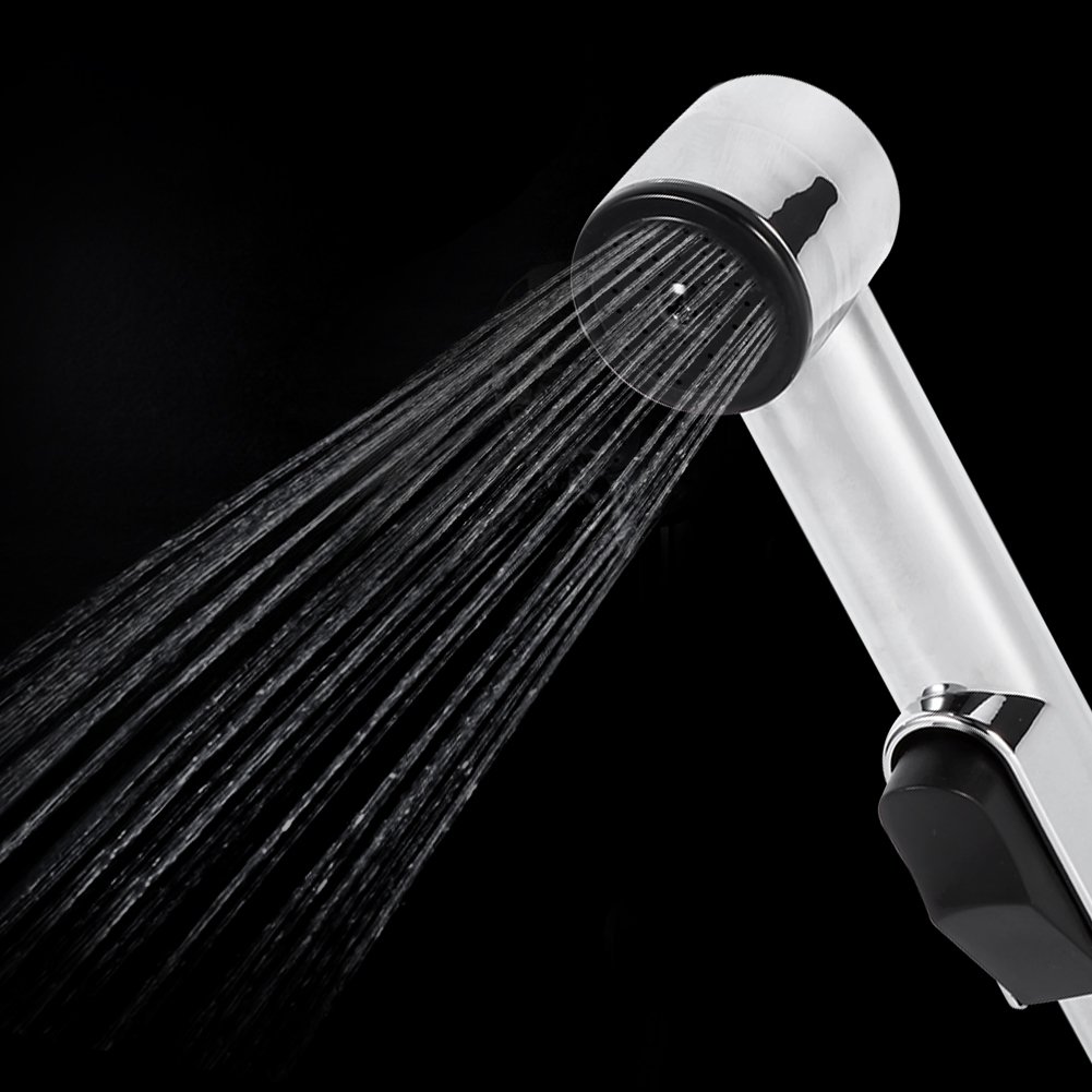 Toilet Bidet Shower Handheld Sprayer Chrome Plated Nozzle Portable Home Bathroom Washer Adapter Shower Component Replacement Part — view 3