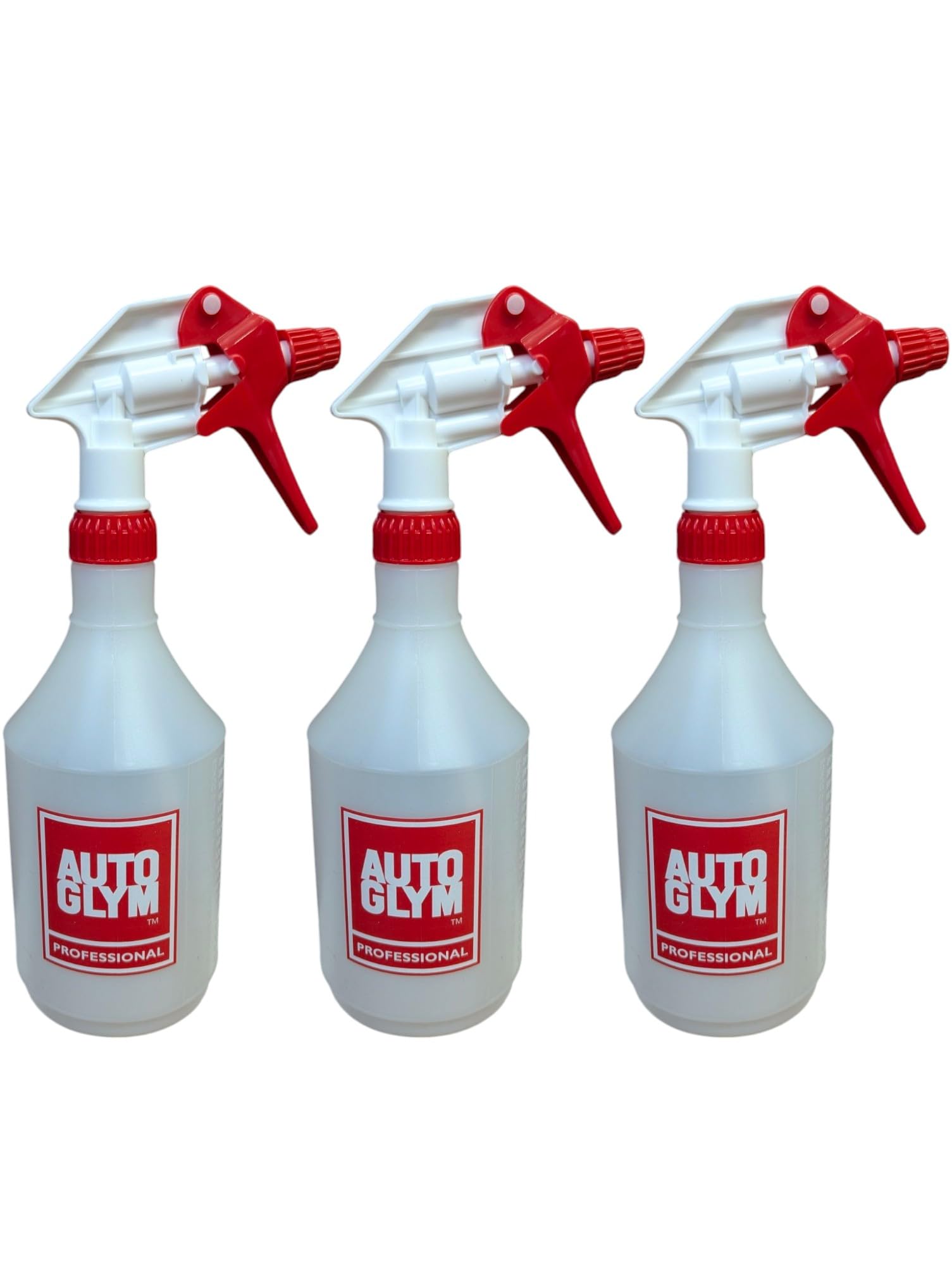 Autoglym (3 Pack) Spray Trigger Bottle 500Ml Empty Refill