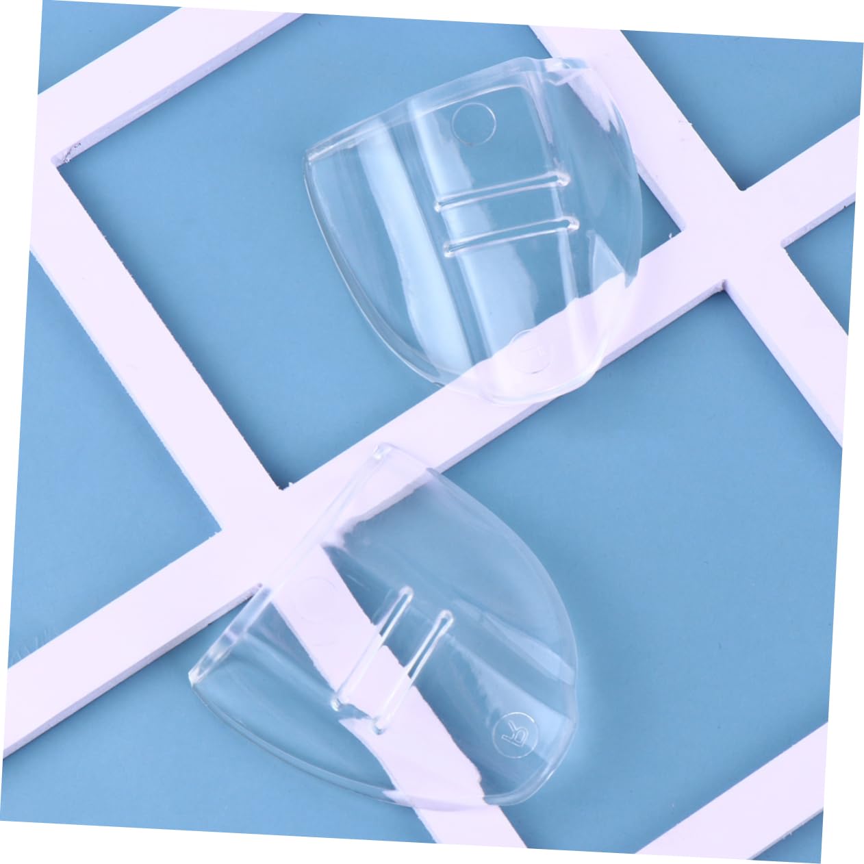 Seitenschutz for Schutzbrillen, transparenter Seitenschutz for die Sicherheit, 5 Paar Schutzbrillen, seitlicher Sicherheitsschutz for Sonnenbrillen, transparente Seitenschutzbrillen(Color:Transparent