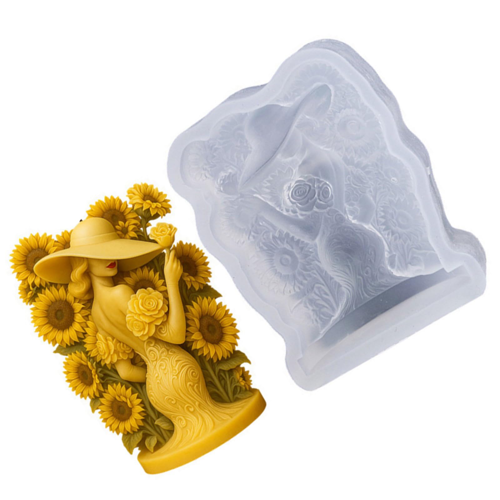 Tsophreniq Professional Silicone for Resin Casting Chocolate Soap Holiday Decoration DIYs Candld Elastomer Cast