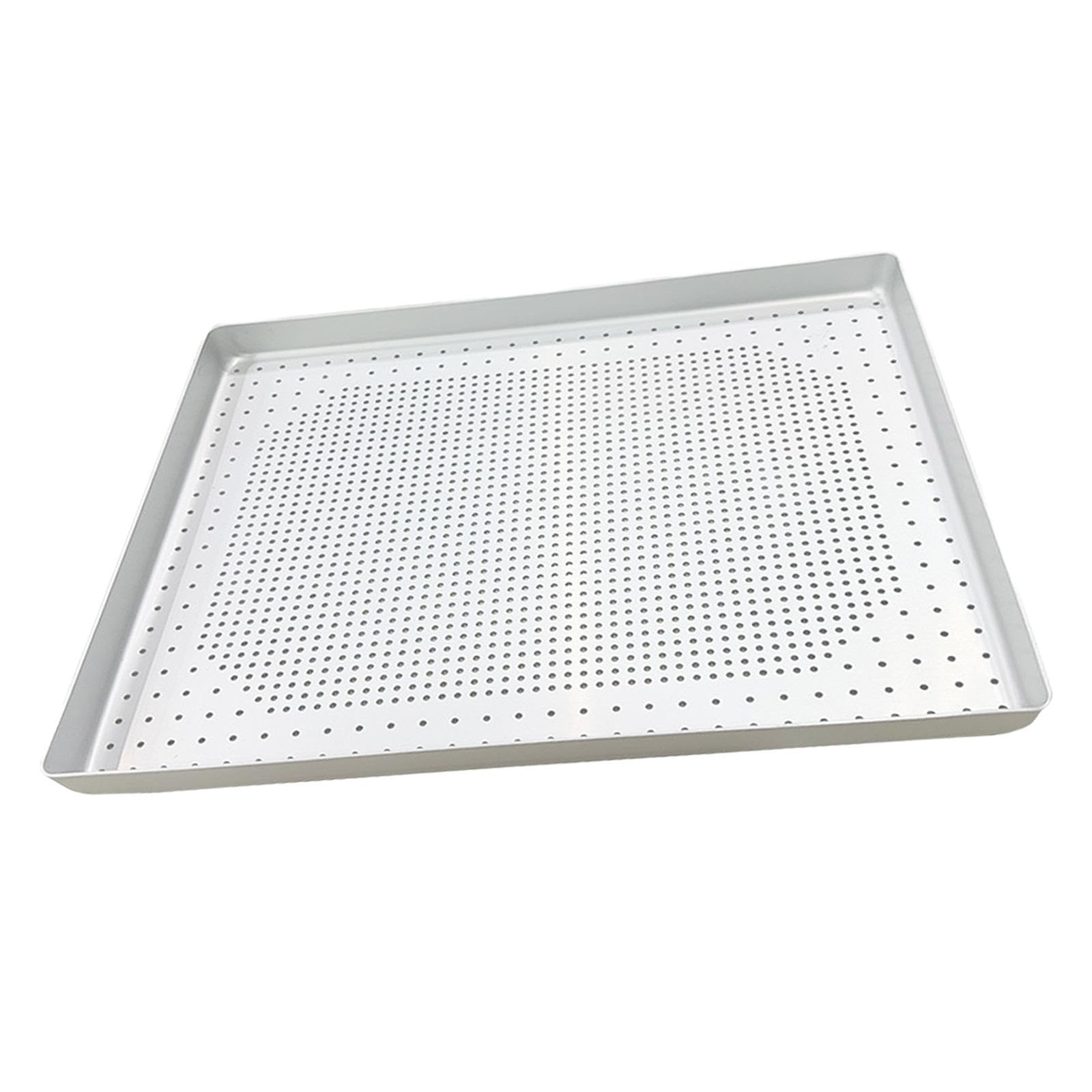 Amagogo Pizza Pan Kuchenform Crisper Blech Cookie Backblech Aluminiumlegierung Schnelle Wärmeleitung für Zuhause Zusammenkünfte Festlichkeiten Partys Und Tägl, Mehrfarbig, 30x37x3cm