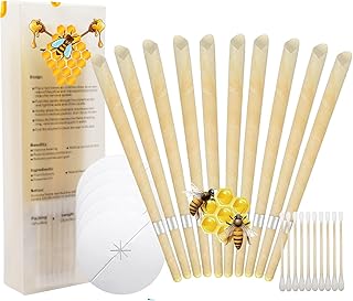 10 Pcs Ear Wax Removal Kit for Earwax Cleaning Ear Wax Remover Tool Ear Cleaning Kit Ear Pick Earwax Cleaning Tool Set, 10-Piece Earwax Removal Kit with Cotton Swabs