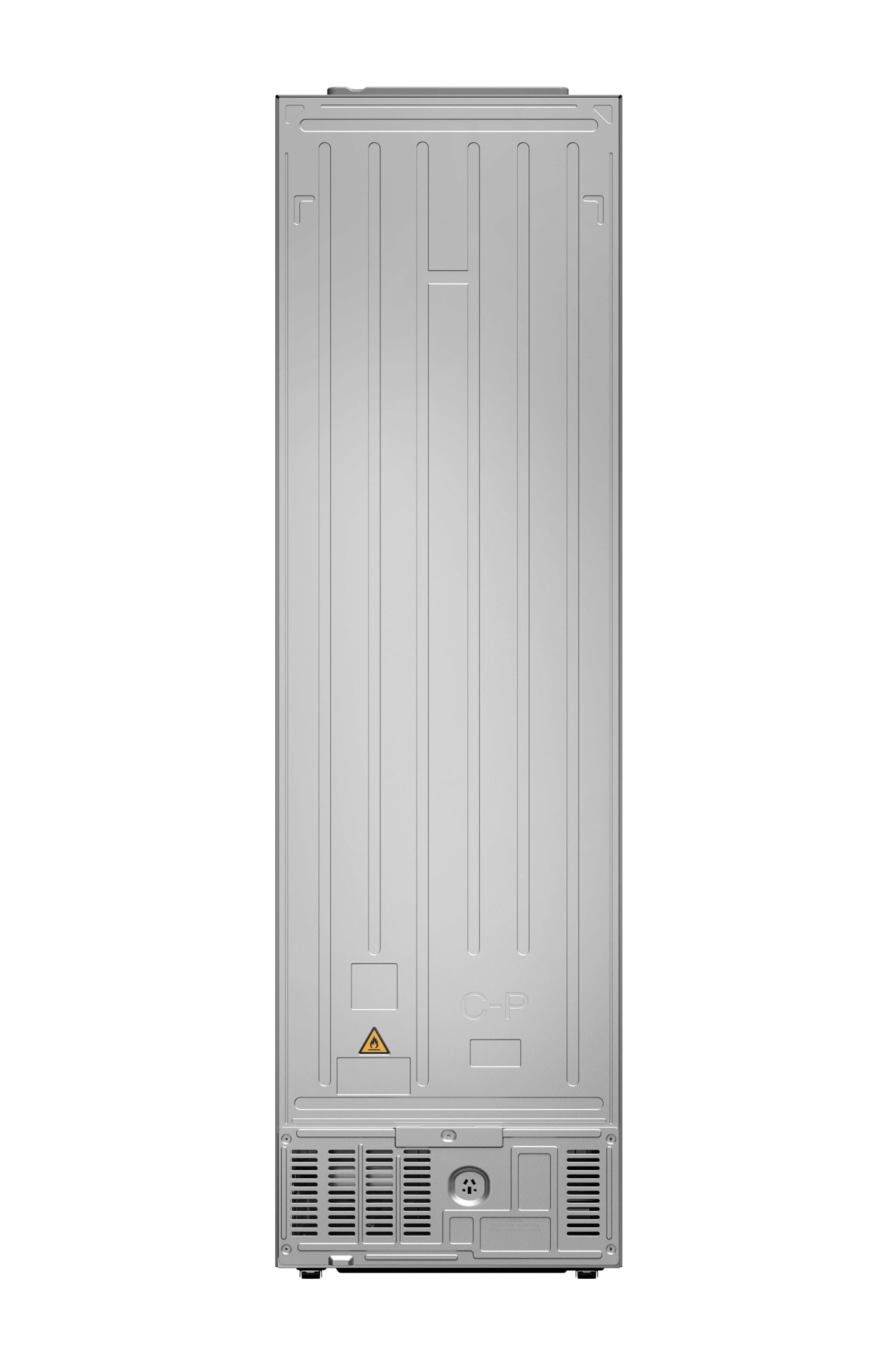 Haier Kühl-Gefrierkombination 3D 60 SERIES 3 PRO HTR3620CNMG I 2,05 m, No Frost I Energieeffizienzklasse C I Kühlschrank mit Gefrierfach freistehend, Fassungsvermögen 414L I Fresh 0°-Fach