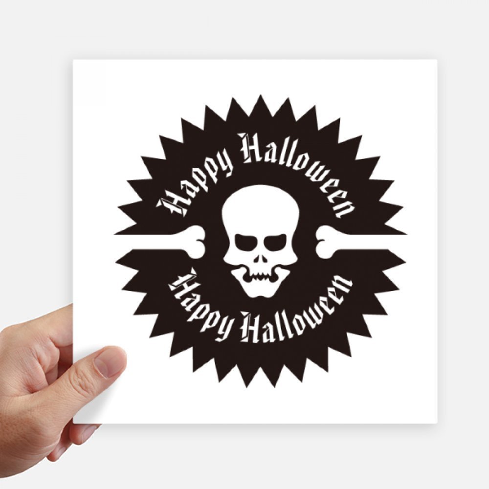 Pegatinas de calavera para personalizar tu portátil maleta de viaje y moto en este Halloween