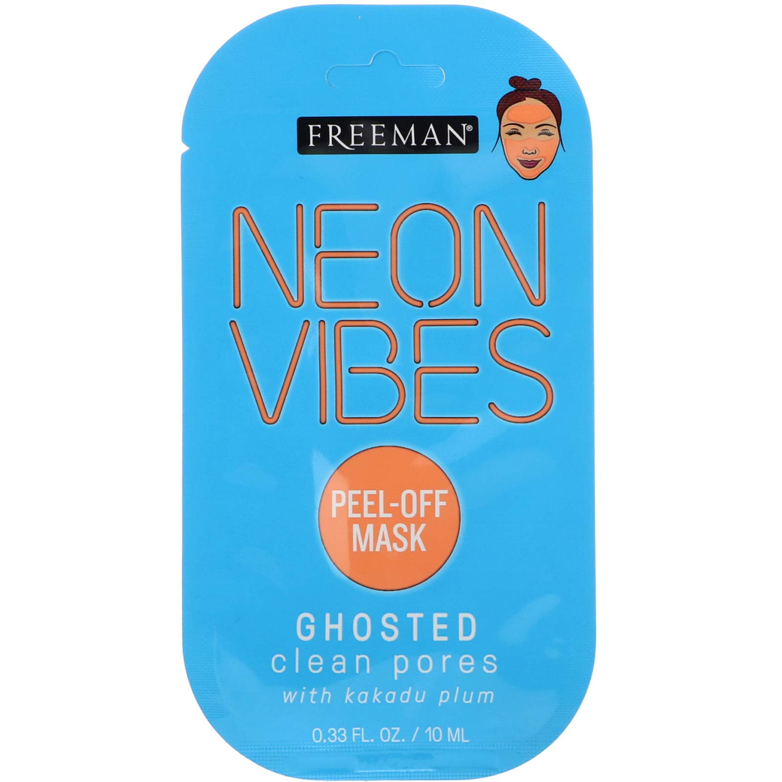 Neon Vibes Ghosted Clean Pores Peel Off Mask