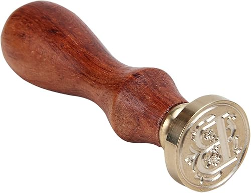 Miniatura 9 de PUQU Juego de sellos de cera. Sello vintage con iniciales de la A a la Z de cera. Juego de sellos de cera para regalar.