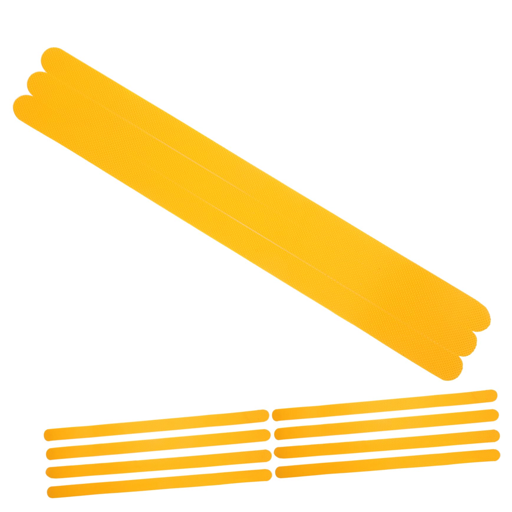 VILLCASE 12 pcs Non Slip Bathroom Stickers Self Adhesive Skid Strips for Bathtubs Showers Stairs Durable Safety Decals for Improved Grip and Slip Resistance