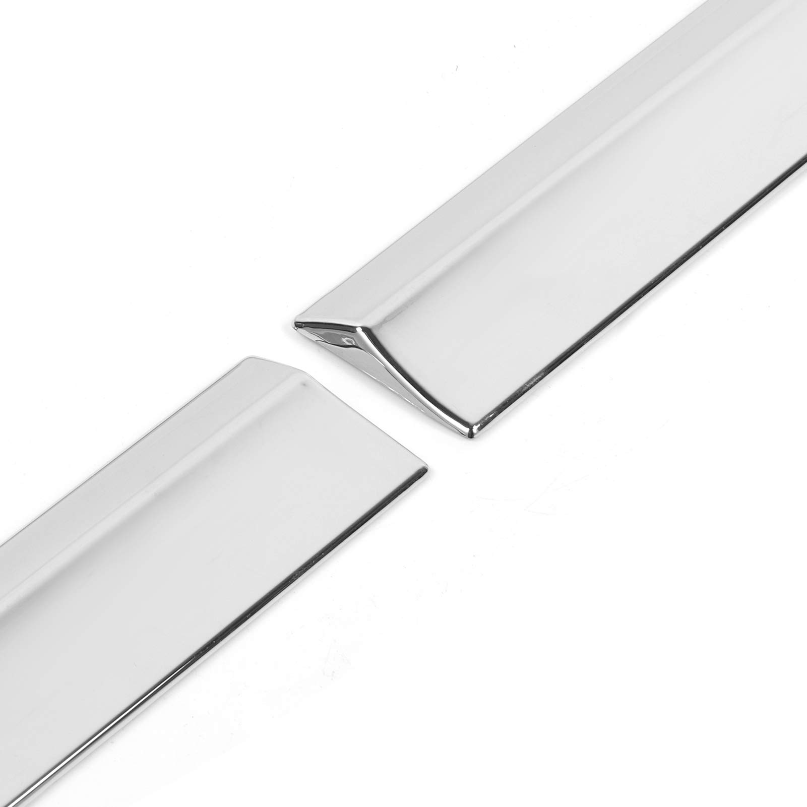 lyrlody Copertura Modanatura Laterale Carrozzeria Auto Placcatura in ABS Modanatura Carrozzeria Portiera Laterale Auto 4 Pezzi Protezione Antigraffio Finitura Lucida Nastro Facile da Installare per