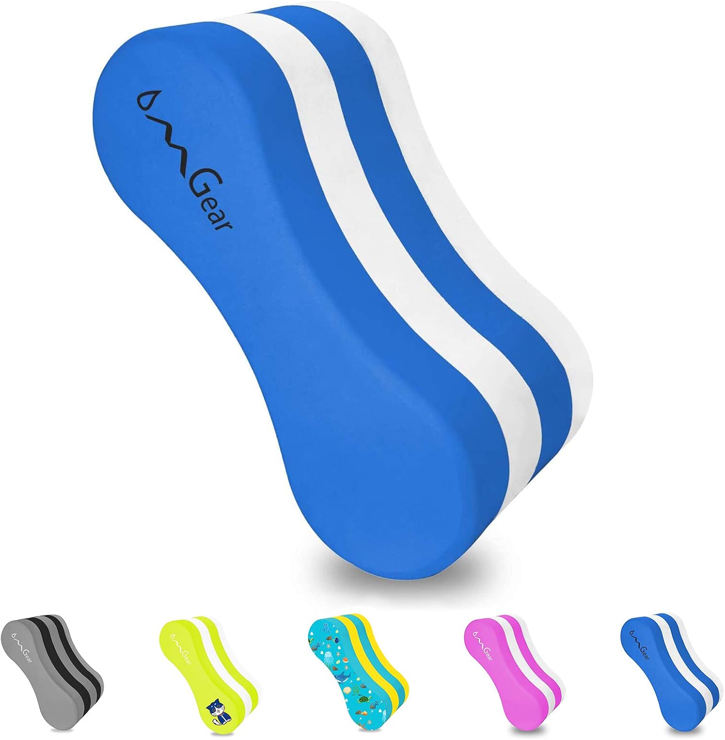 Swim Pull Buoy EVA Swimming Training Aid for Aquatic Fitness Swim Pool Gear Swimmer Adult Youth for Upper Body Strength and Water Exercise