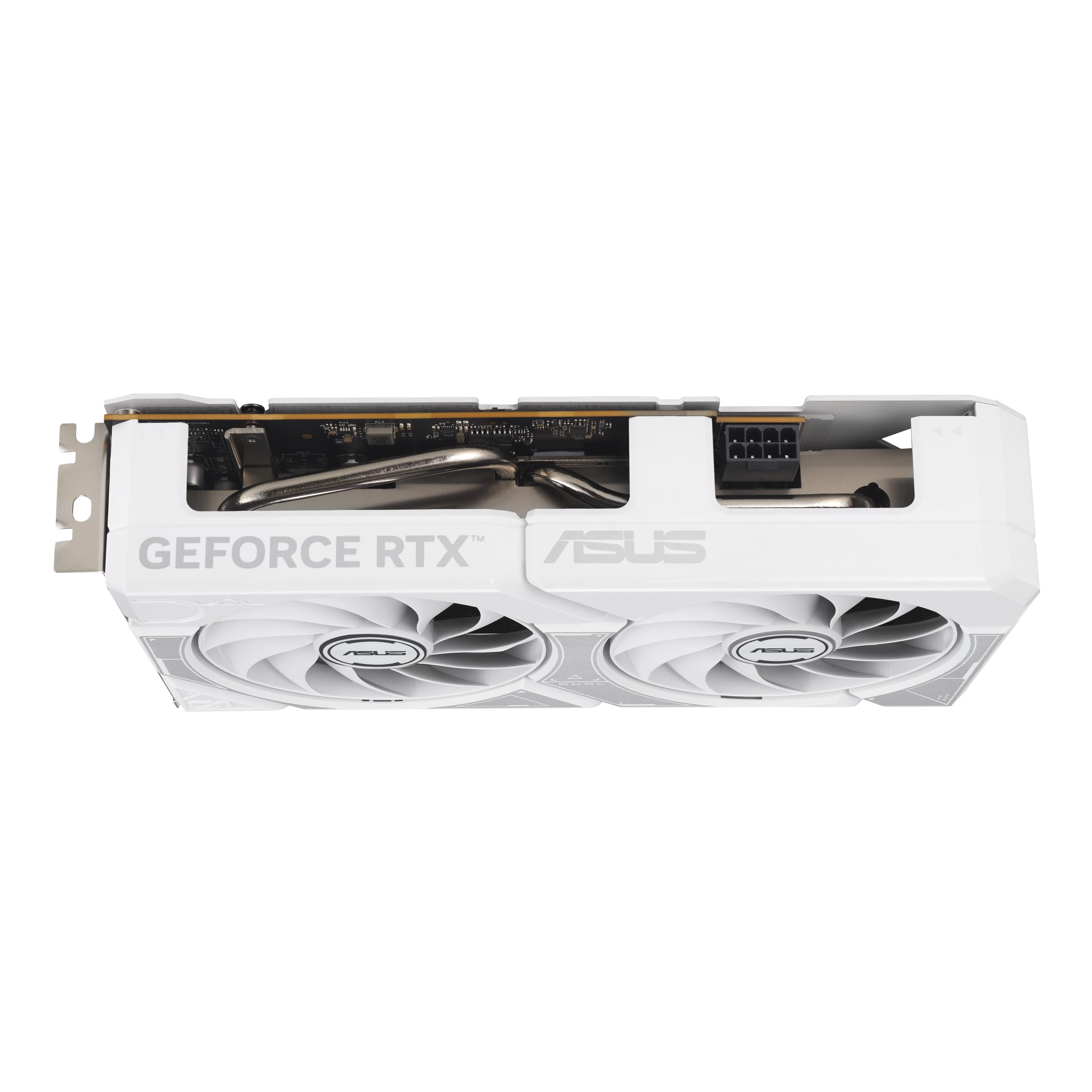 ASUS Dual GeForce RTX 5060 8GB GDDR7 White Edition (PCIe 5.0, 8GB GDDR7, DLSS 4, HDMI 2.1b, DisplayPort 2.1b, 2.5 Ranuras, diseño de Ventilador de tecnología axial, tecnología 0dB, BIOS Dual y más)