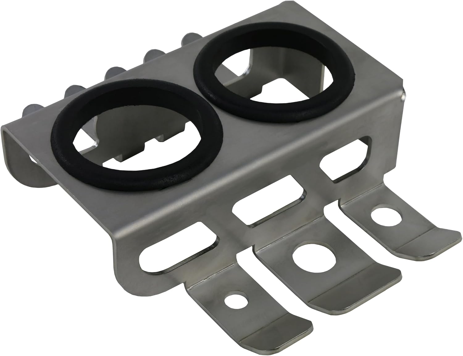 Trick-Tools Versa-Mount Stainless Steel Hammer Hanger, Air Tool and Clamp Organizer