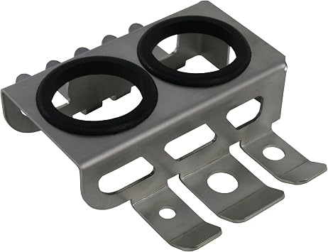 Trick-Tools Versa-Mount Stainless Steel Hammer Hanger, Air Tool and Clamp Organizer