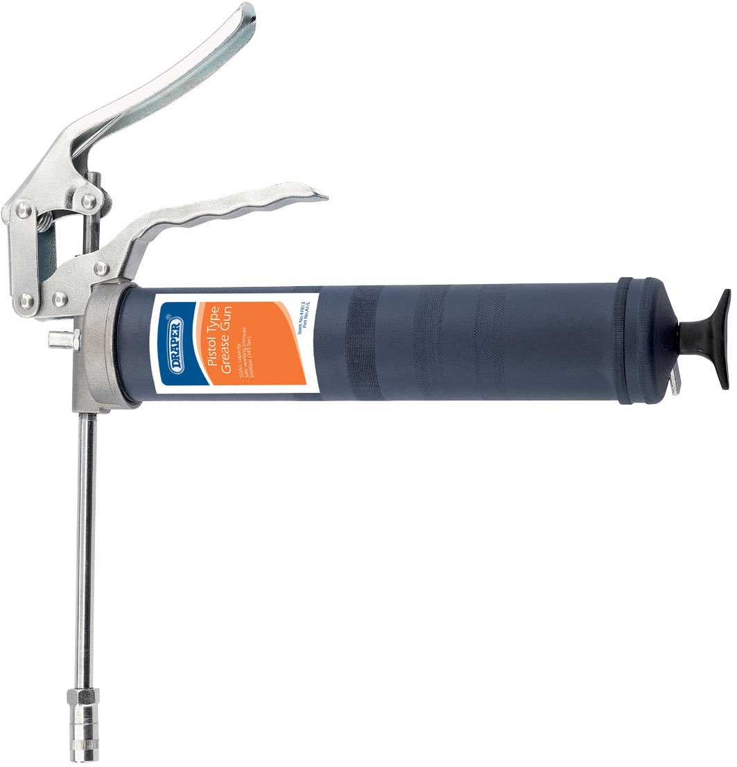 Draper 47813 500Cc Heavy Duty Pistol Type Grease Gun