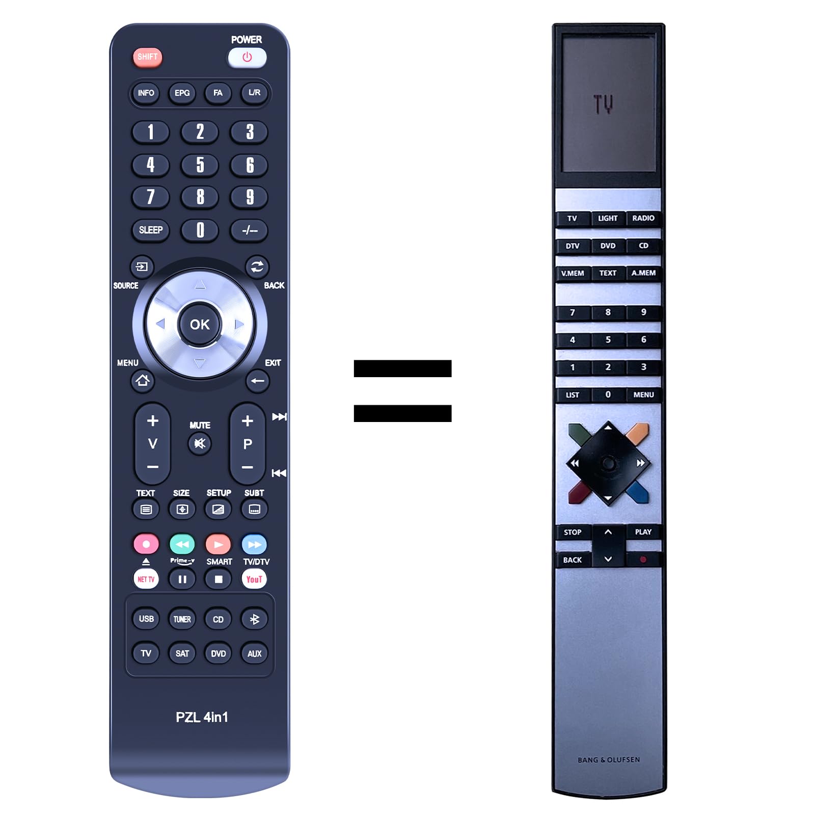 TCNOUMT Remote Control Replacement Compatible with Bang & Olufsen