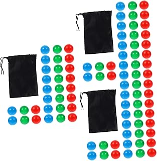 Alasum 90 pcs Probability Ball Children Toys Bingo cage Balls Probability Random Ball Rainbow Ball Toddler