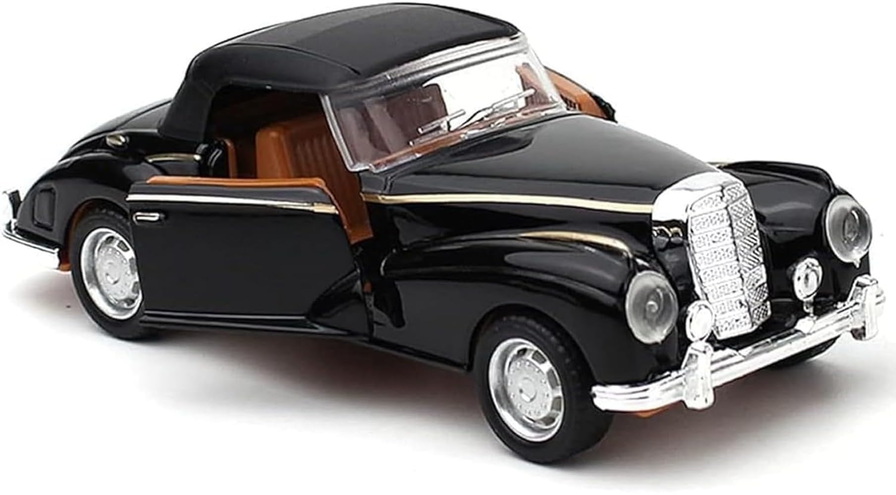 Vintage Model Die Cast Roof Car Toy | Classic Pull Back Action Racing Car Toy with Openable Doors and Roof | Ideal Gift for Kids | Showpiece Collection - Multicolor (B0DCNYG647) Amazon Price History, Amazon Price Tracker
