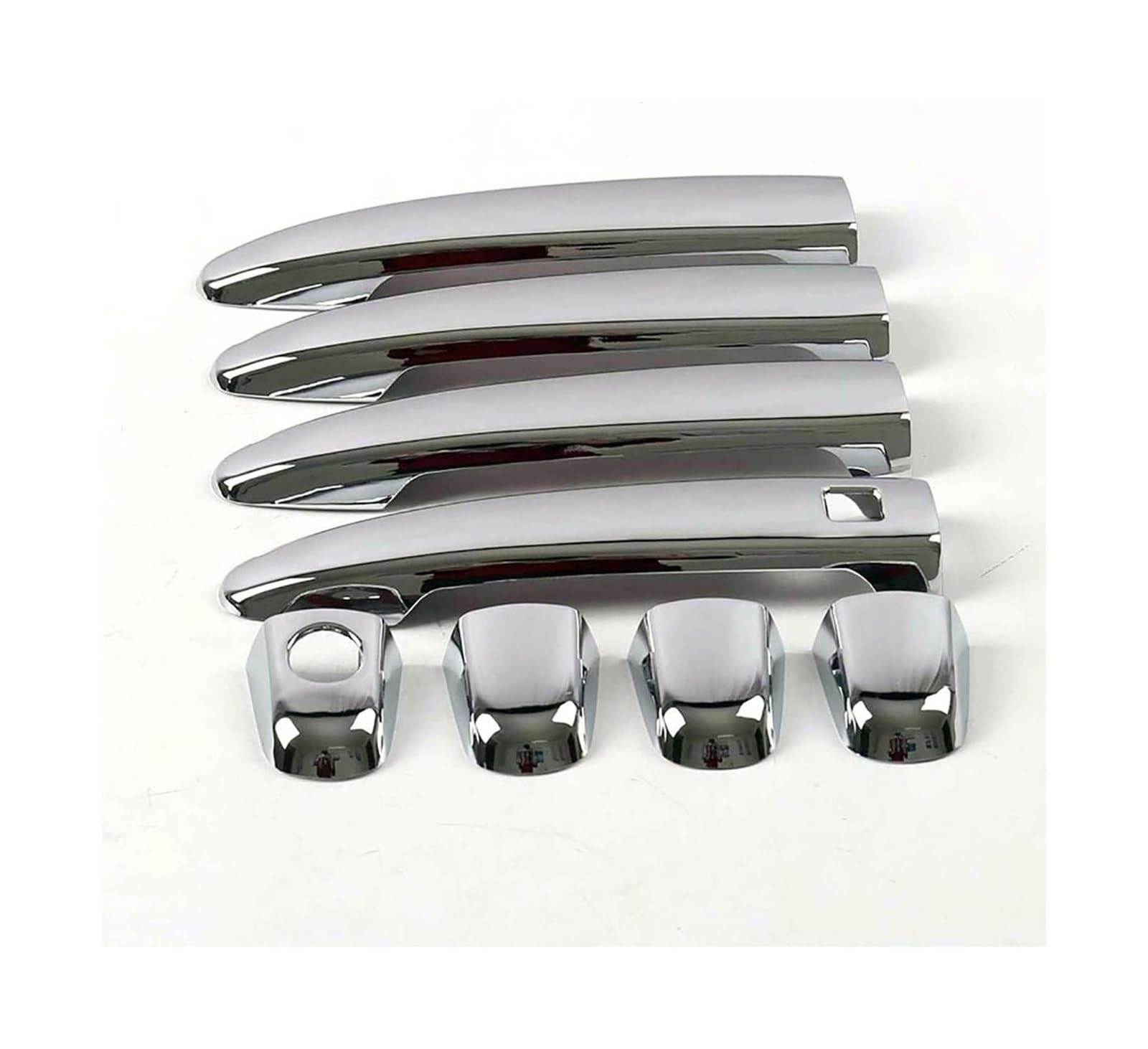 STRJUS Car Door Handle Cover for Lexus for GX470 J120 2002-2009 Single Hole 1-Smart Door Handle Cover Bowl Protector Anti-Scratch(Electroplating)
