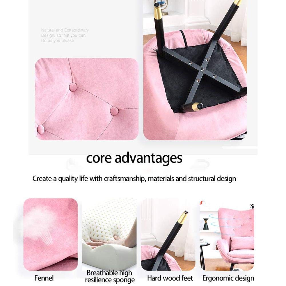 Amazon.co.jp: GJZM現代のキャンディ色レジャーアームチェアシングル