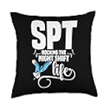 SPT Certification Rocking Sterile Processing Technician Throw Pillow