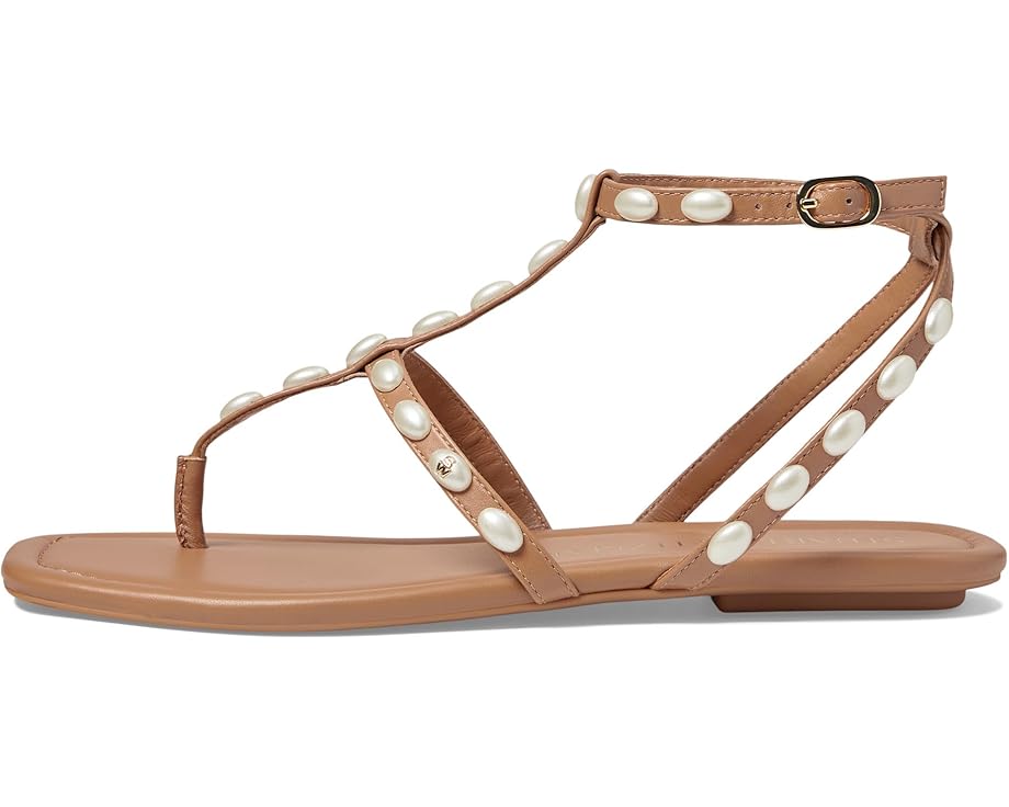 Stuart Weitzman Pearlita Flat Sandal - Left View