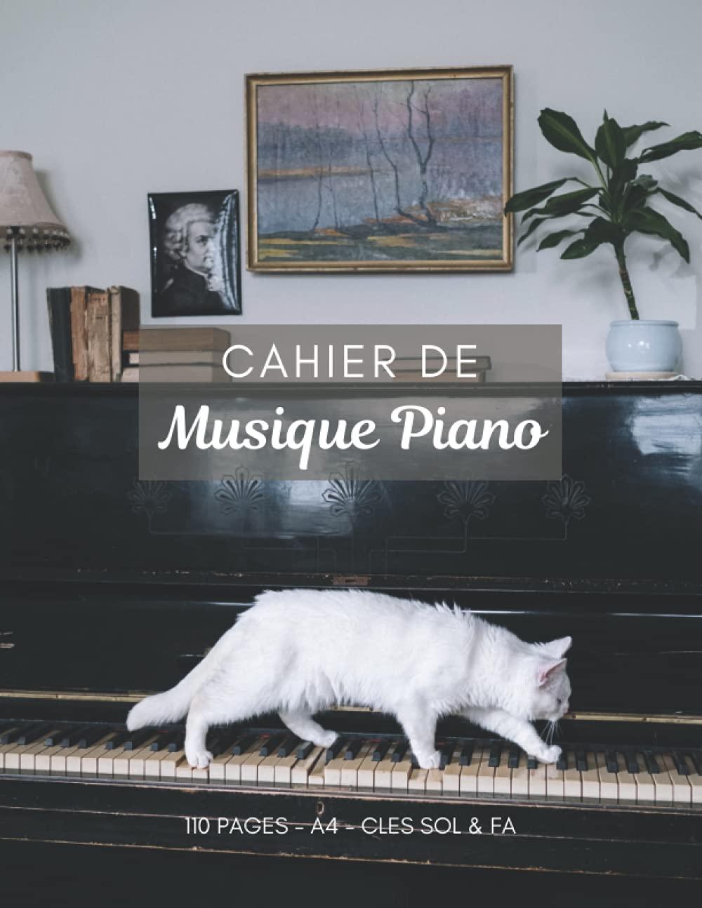 Buy cahier de musique piano de partitions vierges pour pianiste