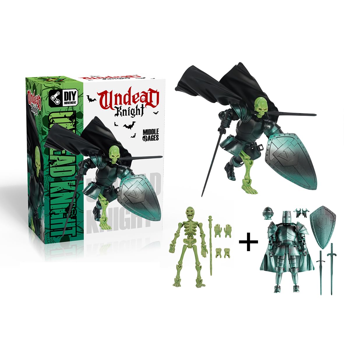 Amazon.com: Osmanthus bloom T13 Action Figure Set,Skeleton Knight