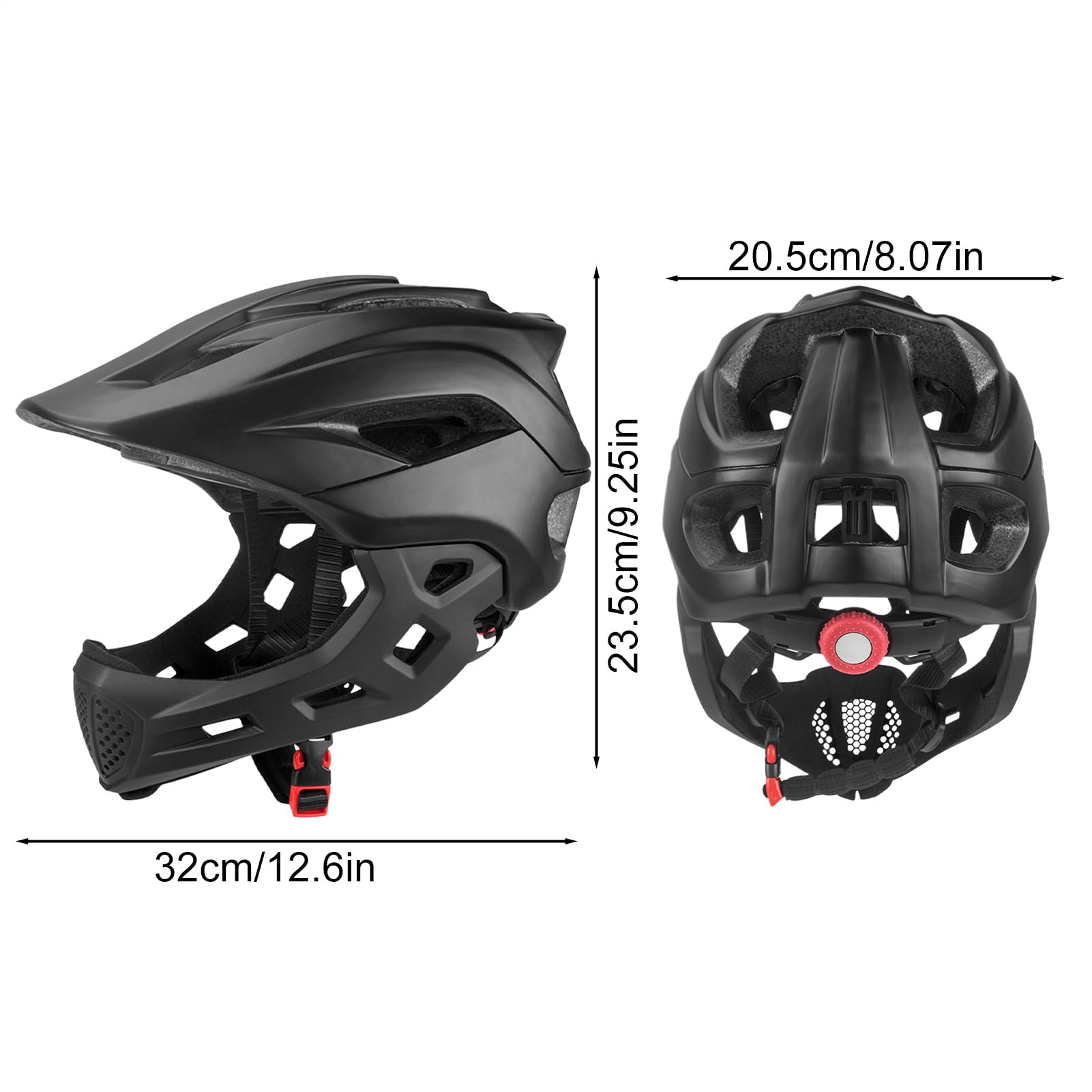 Casco Integrale per Bambini Caschi da Bici Traspiranti | Protezione per Ciclismo e Sicurezza Scooter e Bici Senza Pedali