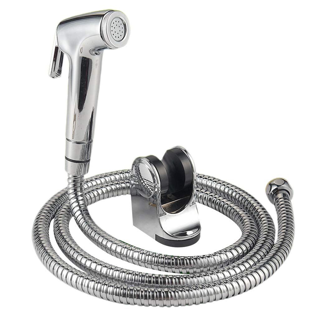 Handheld Shower for Head Douche Toilet Bidet Spray Wash Jet Shattaf with Stainle Bidet Sprayer Hose Replacement