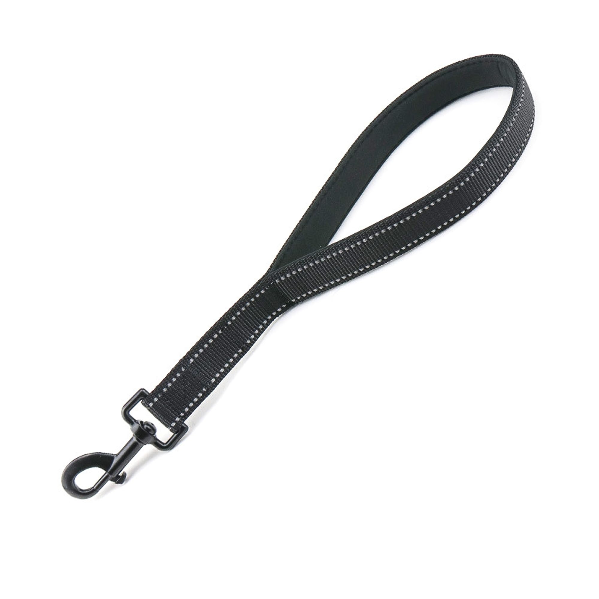 DOETYD Short Dog lead for Training Short Leash with Soft Padding, Nylon Reflective Pet Walking Leash, Strong and Durable