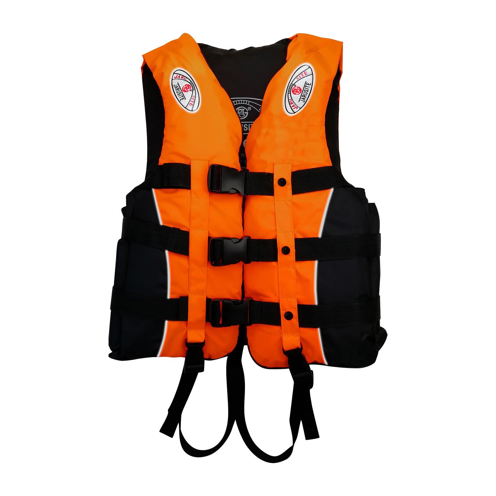Adjustable Swim Vest, Unisex Buoyancy Swim Jacket with Detachable Leg Strap & Quick-Release Buckles, Waterproof Waistcoat for Pool, Kayaking, Beach, Snorkeling & Summer Water Activities (L)