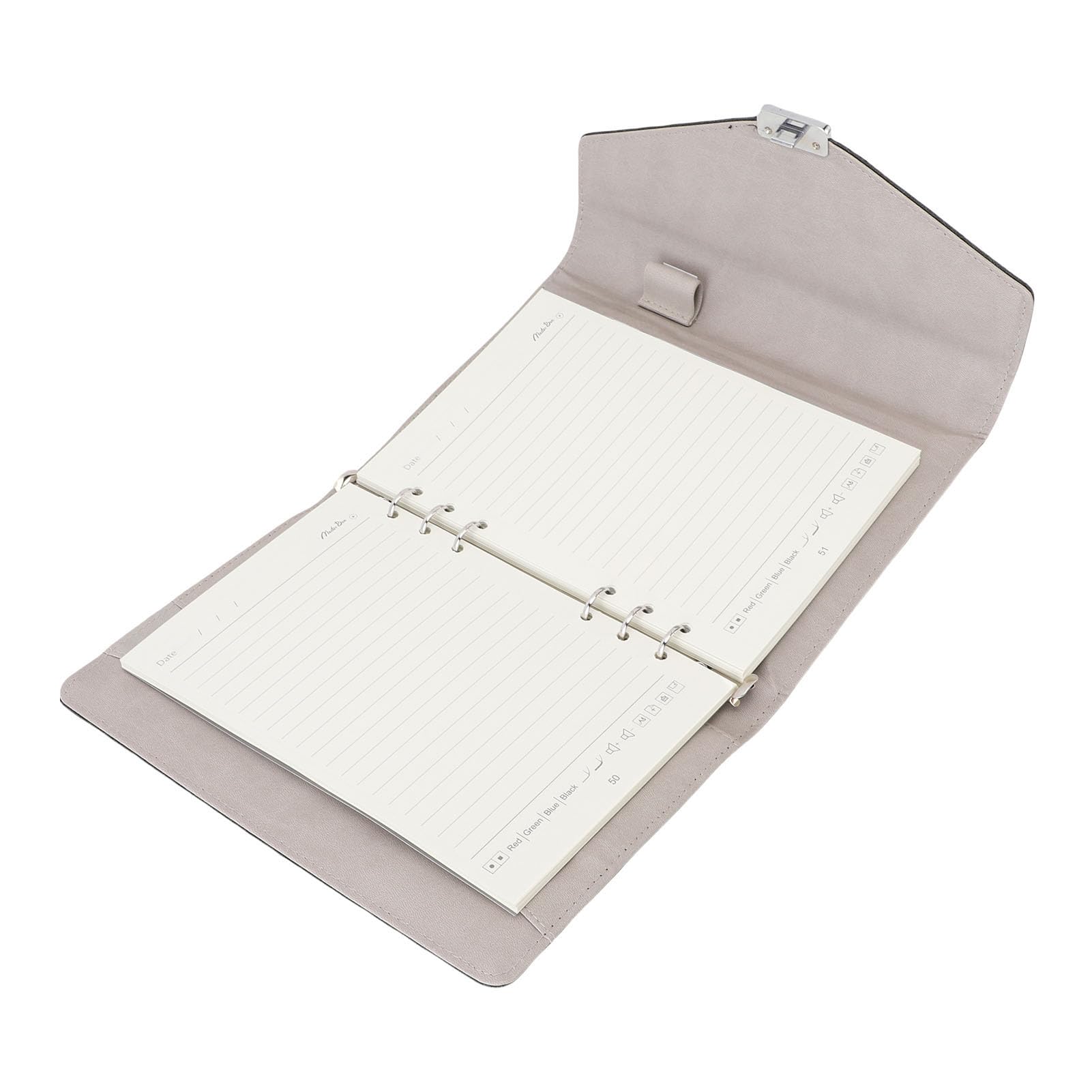 Aramox Smart Pen-Notizbuch-Set, Digitales PU-Leder-Notizbuch mit Smart Pen, Bluetooth 5.0-Echtzeitsynchronisierung, Fingerabdrucksperre, Sprachtranskription für Meetings von Studenten und Fachleuten