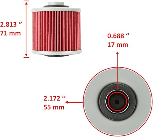 Miniatura 2 de For Yamaha XT660R 2004 2005 2006 2007 2008 2009 2010 2011 2012-2014 Oil Filter Mod-ZTF1-19506