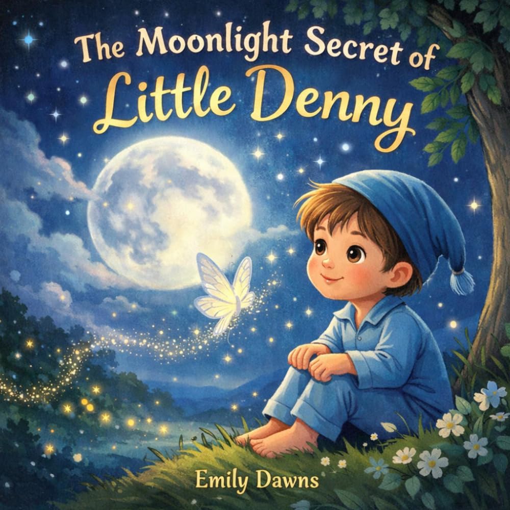 Title: The Moonlight Secret of Little Denny: A Magical Bedtime Story for Kids About Dreams, Courage, and Wonder