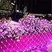 Indoor Weihnachtsvorhang Lichternetz Rosa, Outdoor LED Fee String Halloween Garten Pavillons Zaun Hochzeitsfeier wasserdichte Dekoration 3 * 2M 200LEDs 8 Modi