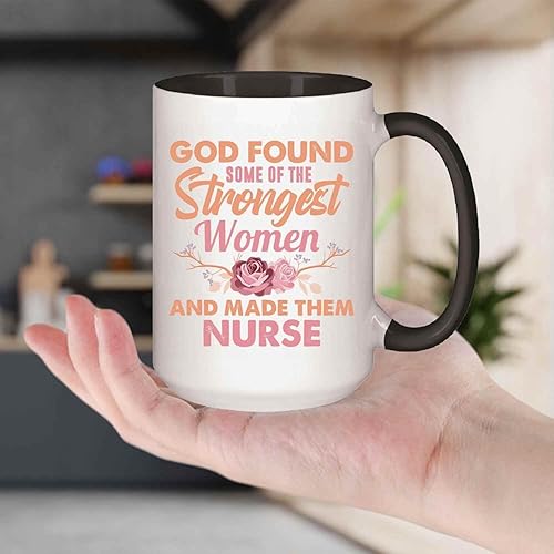 Miniatura 3 de Funny Gift Unique Gift For Man Of God Dada Baba Family & Christians Believers 11oz 15oz Inner Color Accent Mug